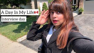 Interview Day Vlog  | A Day in my Life as an international Student in Canada