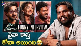 Viva Harsha Funny Interview With Sridevi Shoban Babu Team | Santosh Shoban | Gouri G Kishan | TFN