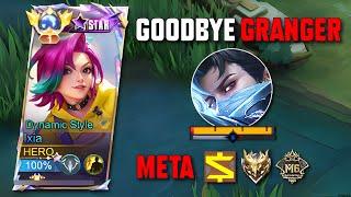 GOODBYE GRANGER GOLD LANE! THIS IXIA BUILD CAN DESTROY META HEROES - MLBB