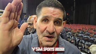 Angel Garcia reacts to EXPLOSIVE  First RD KNOCKOUT