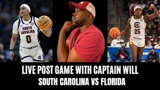 Live Post Game: South Carolina Women's Basketball versus Florida with Captain Will!
