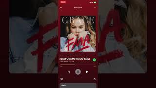 Grace, G-Eazy feat. You Don’t Own Me