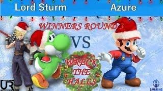 Wreck The Halls  WINNERS ROUND 3 - Lord Sturm (Cloud, Yoshi) vs Azure (Mario)