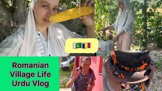 Romanian Village Life | Desi Cooking | Urdu Vlog  | Like Pakistan