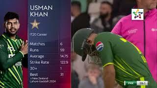 Usman Khan|| Pak v England || Pakistan team || Cricket ||