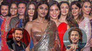 Salman Khan and Shahrukh Khan Family at Manish Malhotra Diwali Party 2024 | Suhana, Gauri, Arpita