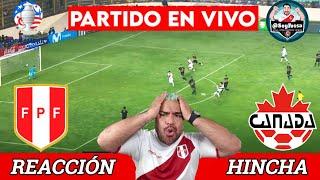 ¿ELIMINADOS? PERU 0-1 CANADA EN VIVO COPA AMERICA  2024Reaccion Hincha Peruano