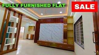 luxury fully furnished 3 bhk flat for sale in hyderabad kukatpally | with interior, hyderabad flats