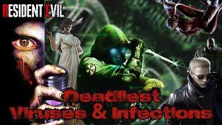 The DEADLIEST Viruses & Infections Throughout ALL of Resident Evil - RANKED!