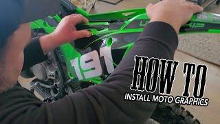 Installing Moto Graphics on a KX112