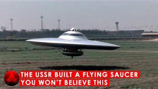 Flying saucer with a perpetual motion machine - a shocking Soviet invention!