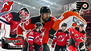 NJ Devils Destroy Philadelphia Flyers 5-0 | A Smackdown At The Rock!