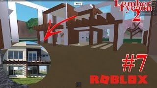 COMO CONSTRUIR CASA MODERNA / HOW TO BUILD MODERN HOUSE l LUMBER TYCOON 2 *ROBLOX*