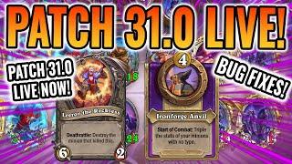  LIVE! PATCH 31.0. META STILL THE SAME! - Hearthstone Battlegrounds