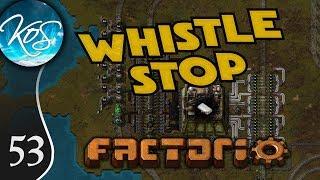 Whistle Stop Factorio Ep 53: ROBOT FRIENDLY FACTORY - Mod Spotlight, Let's Play, Gameplay