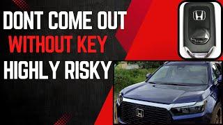 Don't leave your car key inside the car | Safety advice | Honda elevate