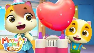 Surprise Balloons Party | Colors Song | The Shapes Song | Kids Songs | MeowMi Family Show