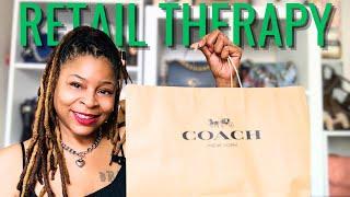 EMOTIONAL SHOPPING | COACH OUTLET HAUL