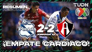 HIGHLIGHTS | Puebla 2-2 Atlas | CL2024 - Liga Mx J11 | TUDN