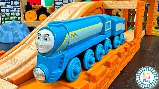 We Built the BIGGEST Thomas and Friends King of the Railway Track EVER