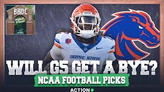 Will Ashton Jeanty & Boise State EARN a Bye in the CFP? | Week 13 College Football Best Bets | BBOC