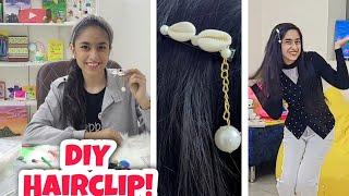 Mini Vlog 105 - Making Pearl DIY HairClip! | Riya's Amazing World