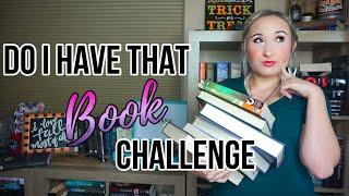 DO I HAVE THAT BOOK? | CHALLENGE