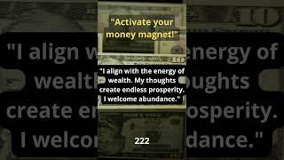 Daily Affirmations to Be a Money Magnet 