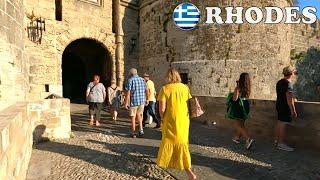 Rhodes Olg Town Greece  Walking Tour 2024 / Part #1