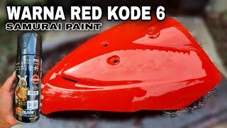 WARNA RED KODE 6 SAMURAI PAINT