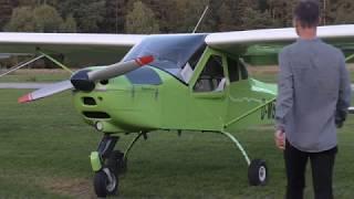 Tecnam P92- einfach mal in die Luft gehen