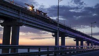Крымский мост после взрыва: движение частично восстановлено…