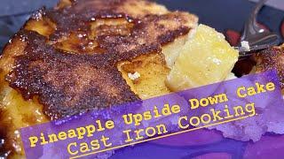 Pineapple Upside Down Cake #Cast Iron Cooking