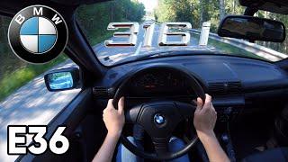 2000 BMW E36 316i Compact POV Test Drive (4K)