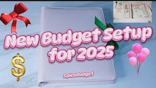 MY NEW BUDGET BINDER SETUP FOR 2025 PT1 #Budget #money #savingschallenges