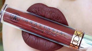 ANASTASIA BEVERLY HILLS - 'VAMP' LIQUID LIPSTICK LIP SWATCH  ||  jes_sprinkles