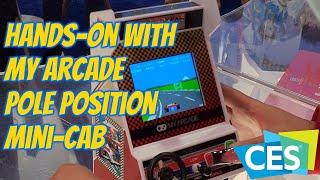 Hands On with the My Arcade POLE POSITION Racing Player! | CES 2025