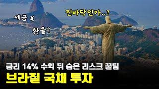 세금 없이 연 14% 브라질 국채! 지금 투자해도 될까? 숨겨진 리스크 총정리
