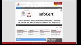 Serviciul online InfoCert