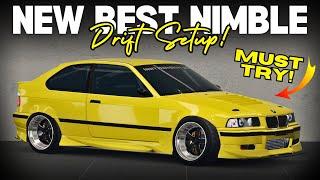 New *BEST* NIMBLE Ultimate Drift Setup ( E36 Compact ) CarX Drift Racing Online