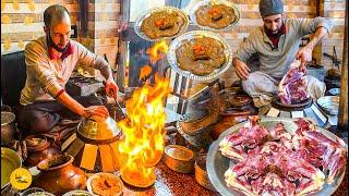 6000 Years Old Kashmiri Mutton Harissa Making In Srinagar Rs. 300/- Only l Kashmir Food Tour