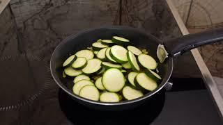 Recette courgettes Feta à la poêle ‐ Très Rapide et facile à cuisiner
