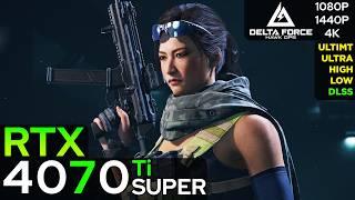 Delta Force: Hawk Ops - RTX 4070 Ti SUPER (1080p/1440p/4K) - Alpha Test