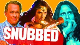 10 Biggest Oscar Snubs of 2018