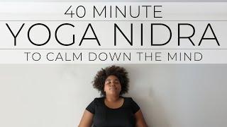 Yoga Nidra to Calm the Mind