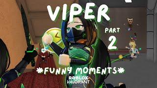 PART 2 | Playing MM2 but AS VIPER from VALORANT *Funny Moments*