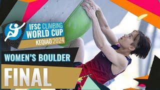 IFSC Women's Final World Cup Keqiao 2024