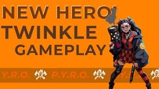 NEW HERO - TWINKLE gameplay! (steampuk season) | BULLET ECHO