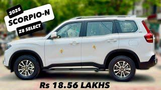 2025 SCORPIO-N Z8 SELECT EVEREST WHITERs.18.56 LAKHS | UPDATED SCORPIO-N Z8 SELECT |  SCORPIO-N Z8S