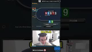 Flopping QUADS and my opponent is OVERBETTING?! 